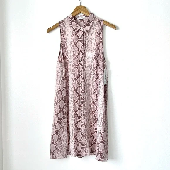 Equipment Femme Mina Silk Sleeveless Dress NWT - Picture 5 of 11